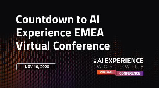 Countdown to AI Experience EMEA Virtual Conference