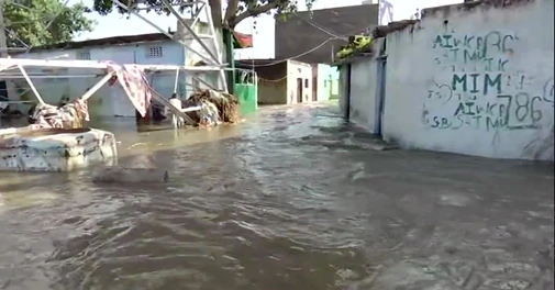 Evacuation in low lying areas; Balanagar Lake breaches level