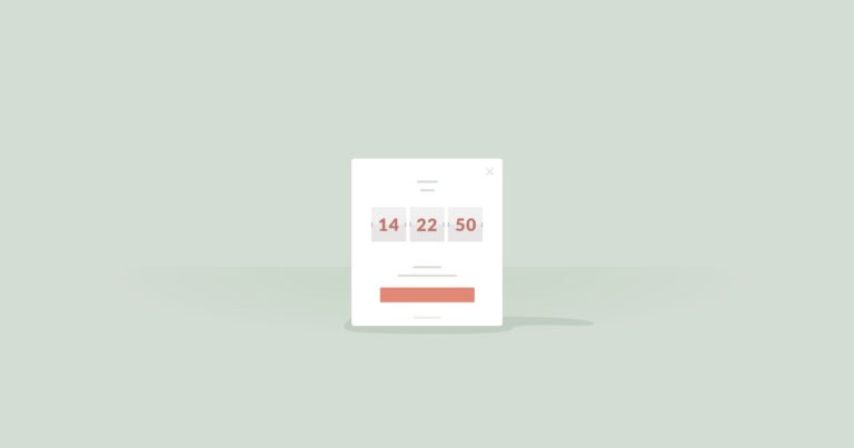 How to Make a Countdown Timer Popup (+ Examples) : Sleeknote