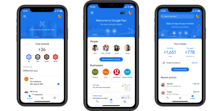 Google revamps Google Pay app, adds 11 bank partners